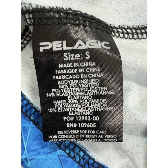 Pelagic Mens Exo Tech Hoodie Sz Small Pullover Fishing Long Sleeve Face Mask UPF - Picture 9 of 12